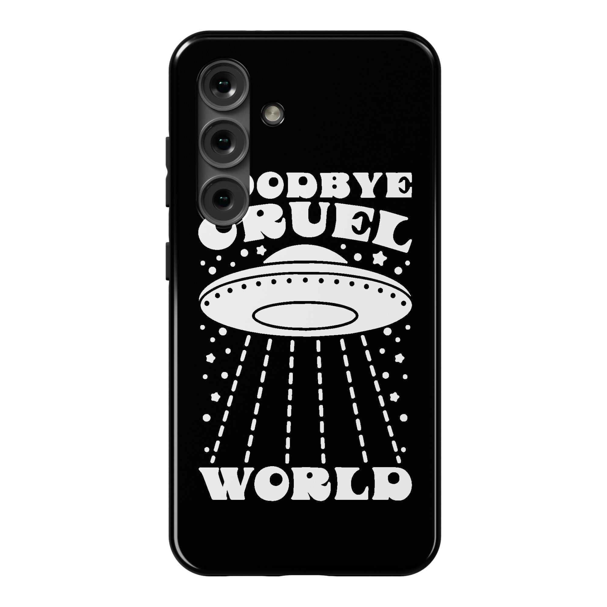 Goodbye Cruel World Phone Case
